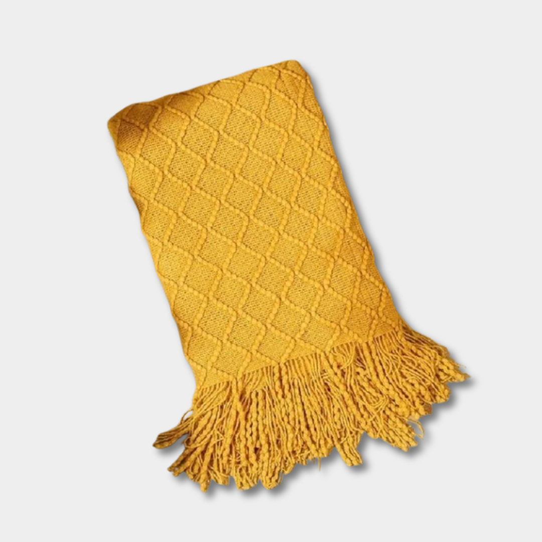 Goddess Knitted Throw