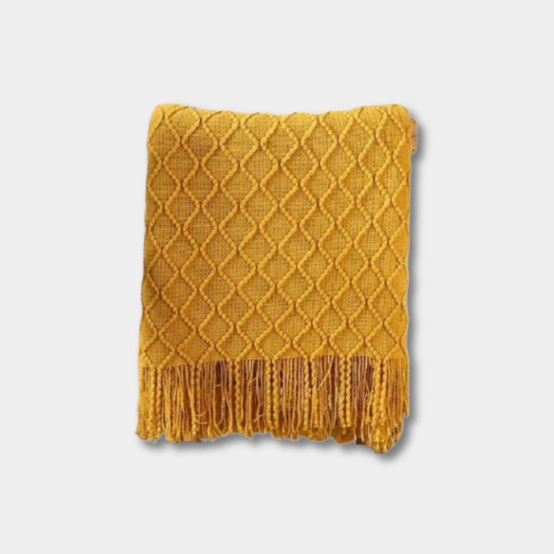 Goddess Knitted Throw