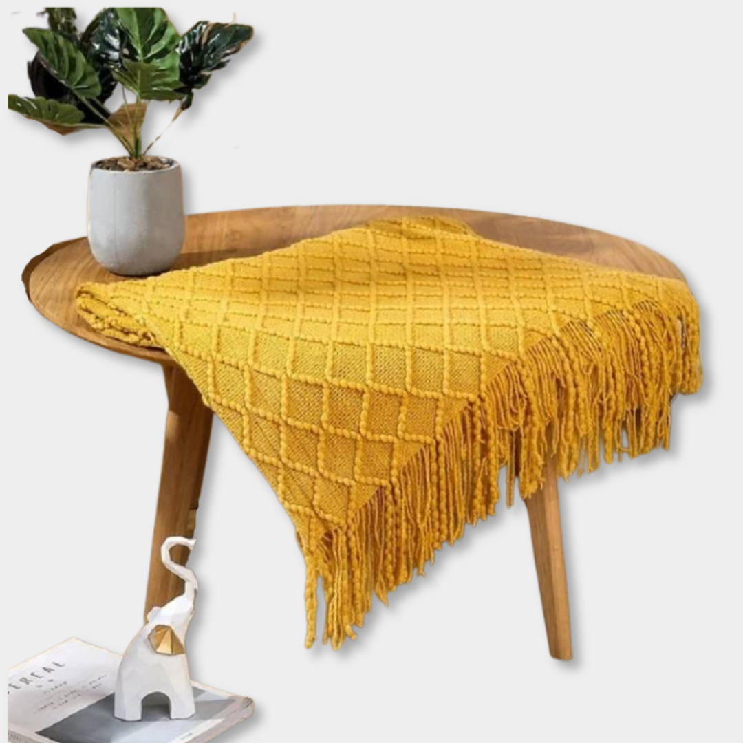 Goddess Knitted Throw