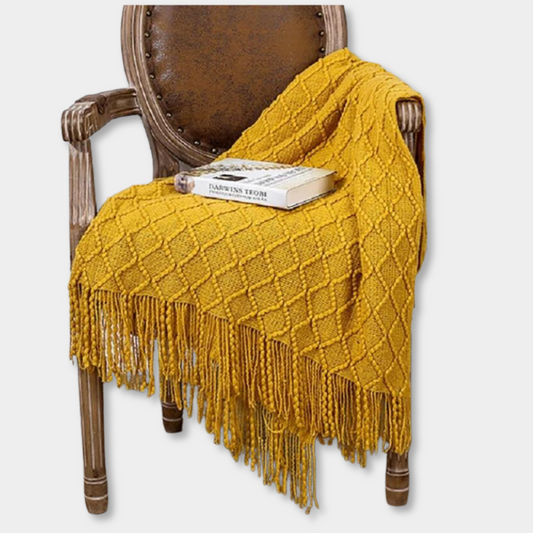 Goddess Knitted Throw