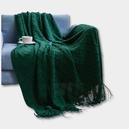 Goddess Knitted Throw