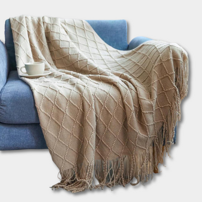 Goddess Knitted Throw