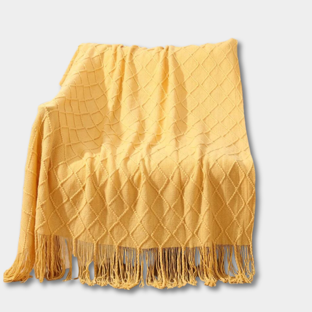 Goddess Knitted Throw