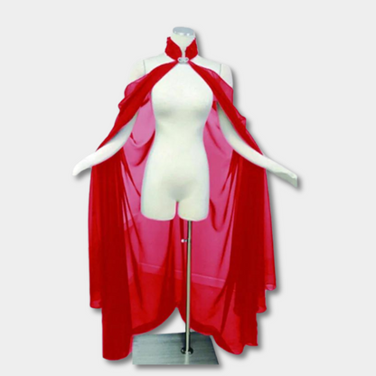 Devil Chiffon Cape