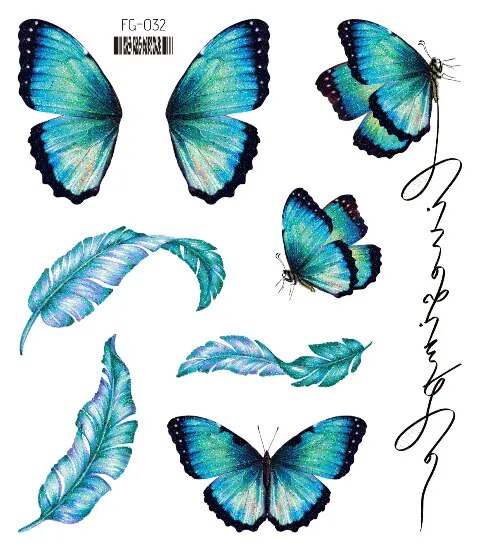 Fae Butterfly Tattoos