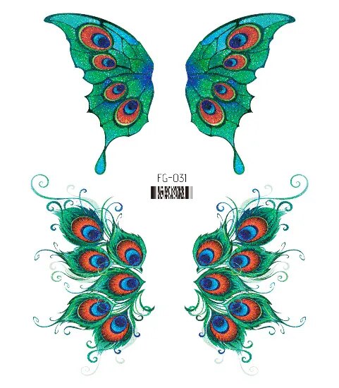 Fae Butterfly Tattoos