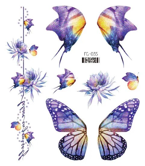 Fae Butterfly Tattoos