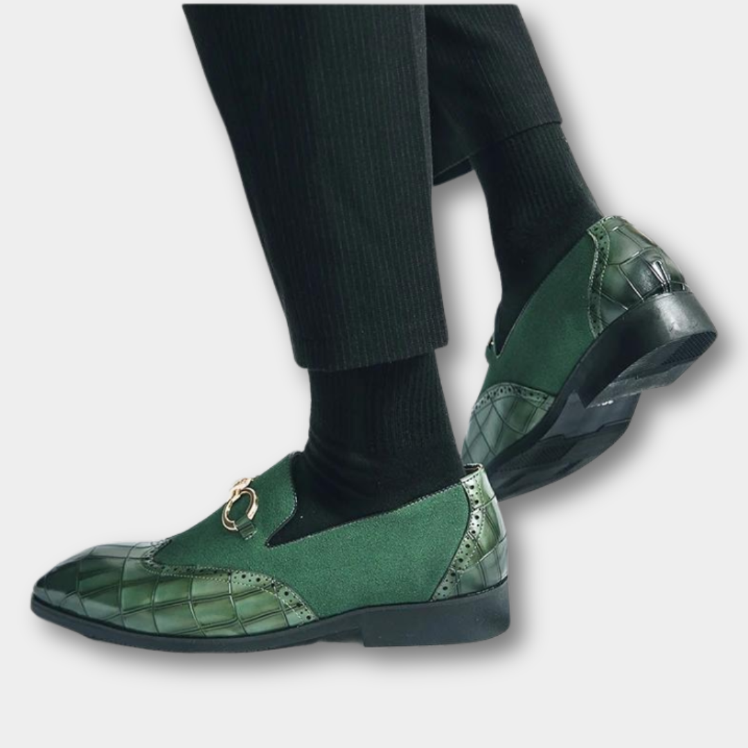 Shifters Green Loafers