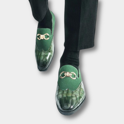 Shifters Green Loafers