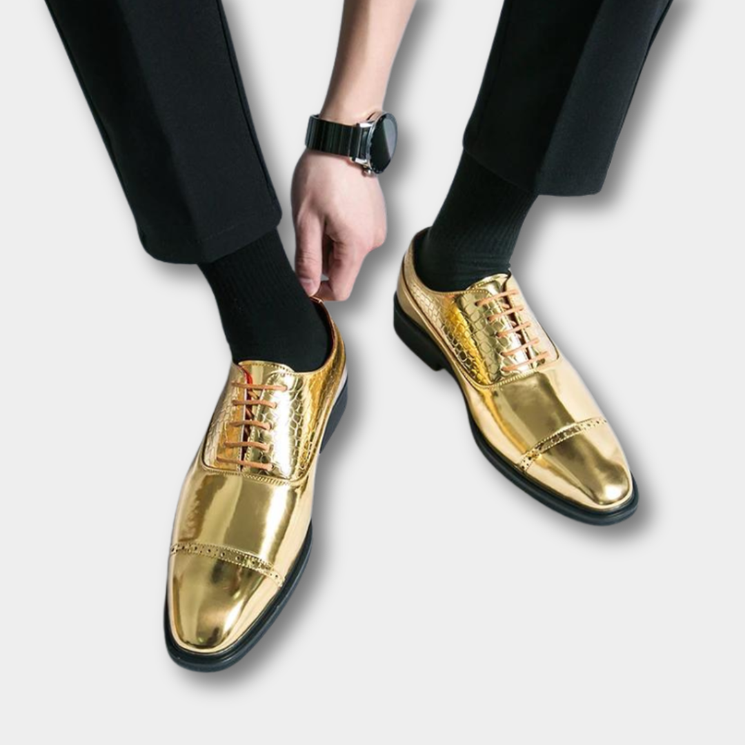 Shifters Gold Shoes