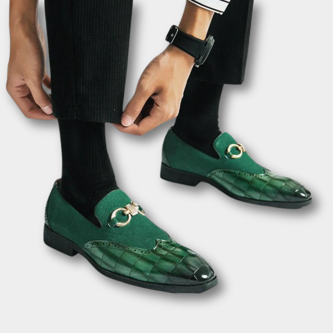 Shifters Green Loafers