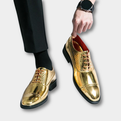 Shifters Gold Shoes