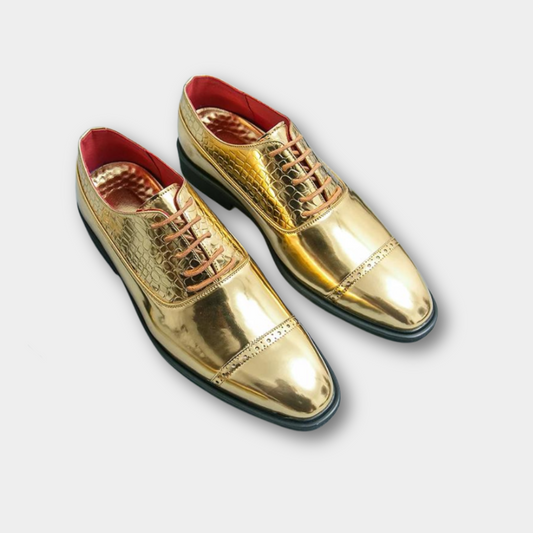 Shifters Gold Shoes