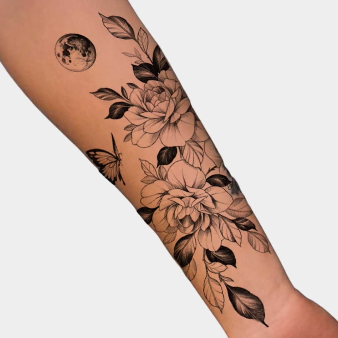 Witch Temporary Tattoo