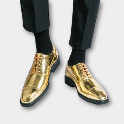 Shifters Gold Shoes