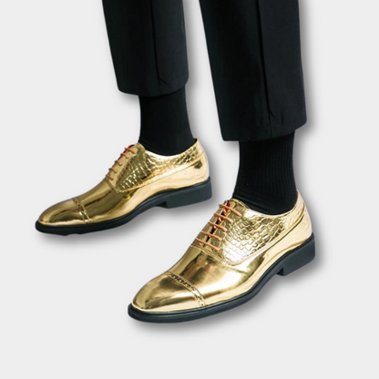 Shifters Gold Shoes