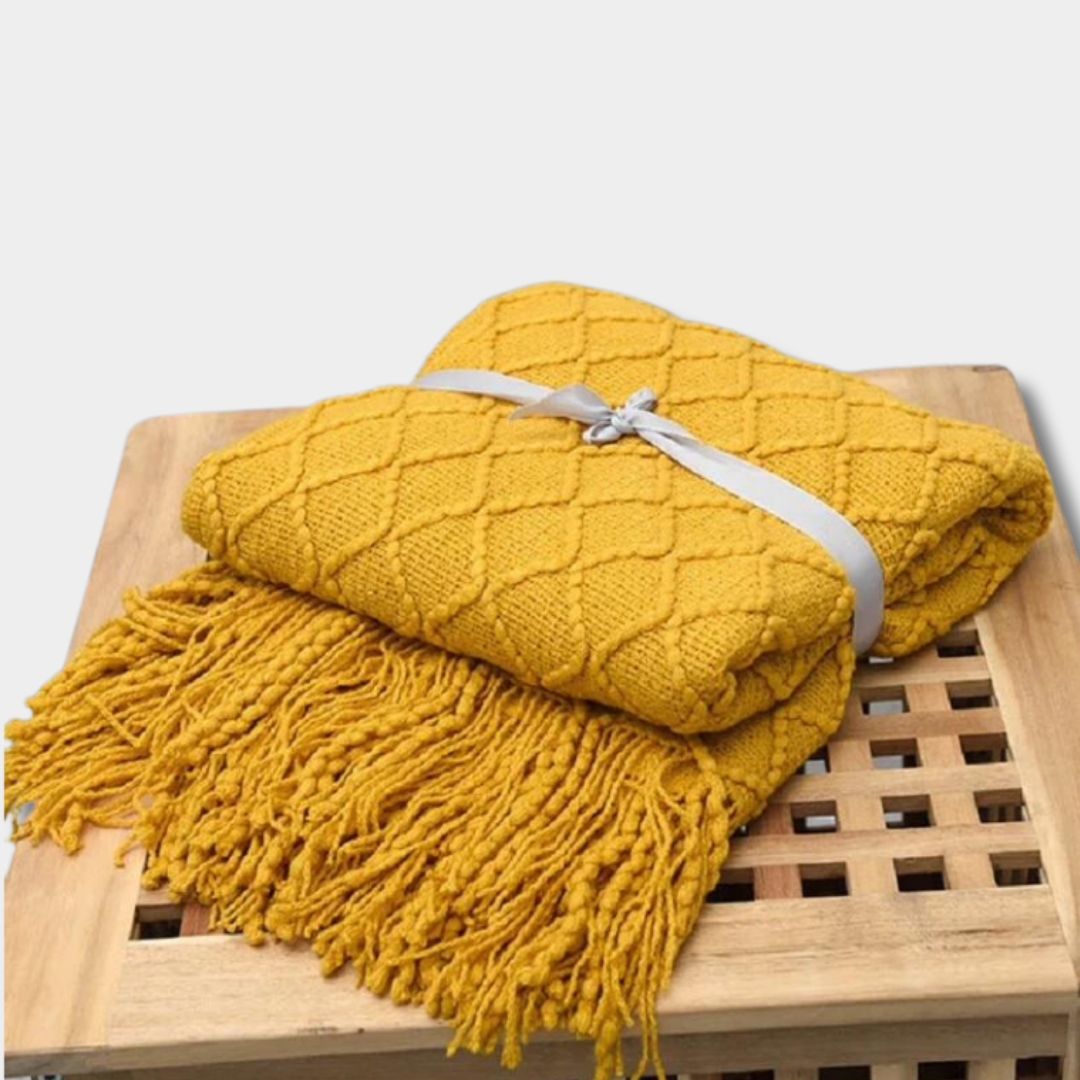 Goddess Knitted Throw