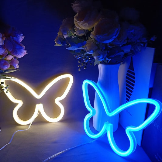 Pixie Butterfly Neon Sign