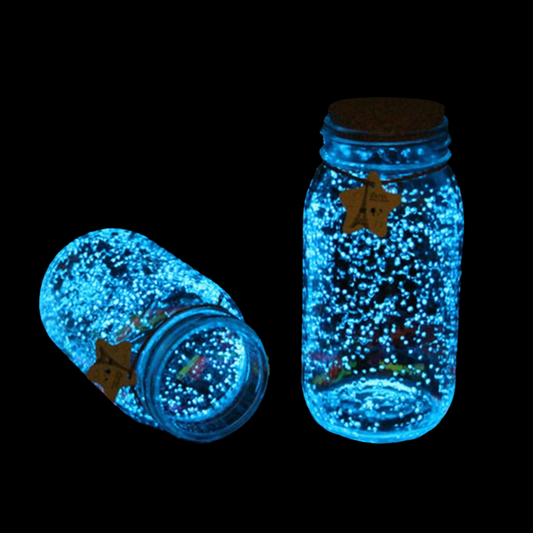 Bring bioluminescence into your home with these fluorescent stones.