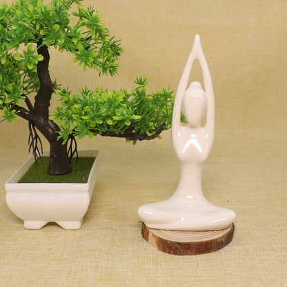 Pixie Ceramics Yoga Figurines