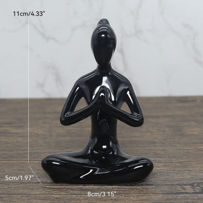 Pixie Ceramics Yoga Figurines