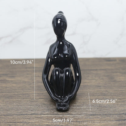 Pixie Ceramics Yoga Figurines